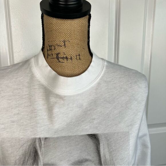 Sz XS ANINE BING Avi Tee Kate Moss NWOT $120 MSRP - Picture 7 of 13